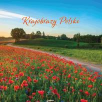Opakowanie Kalendarz 2026 ścienny 32x32cm Krajobrazy Polski