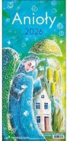 Opakowanie Kalendarz 2026 ścienny anioły