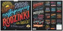 Opakowanie Kalendarz 2026 ścienny Classic Tablica rodzinki