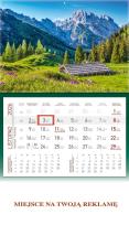 Opakowanie Kalendarz 2026 ścienny jednodzielny Góry