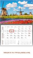 Opakowanie Kalendarz 2026 ścienny jednodzielny Wiatraki