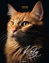 Opakowanie Kalendarz 2026 ścienny Koty