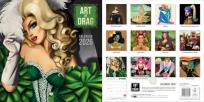 Opakowanie Kalendarz 2026 ścienny kwadrat Art of DRAG