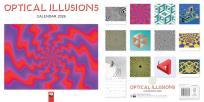 Opakowanie Kalendarz 2026 ścienny kwadrat Iluzje optyczne