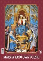 Opakowanie Kalendarz 2026 ścienny Maryja Królowa Polski