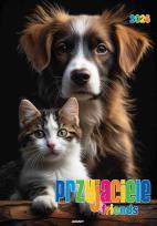 Opakowanie Kalendarz 2026 ścienny Przyjaciele