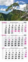 Opakowanie Kalendarz 2026 ścienny trójdzielny Pieniny