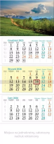 Opakowanie Kalendarz 2026 ścienny trójdzielny Wiosna