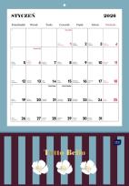 Opakowanie Kalendarz 2026 ścienny z kieszonką 28x40 Tutto