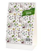 Opakowanie Kalendarz 2026 stojący koty