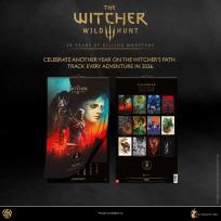 Opakowanie Kalendarz 2026 The Witcher Wiedźmin 3 Wild Hunt 10th Anniversary