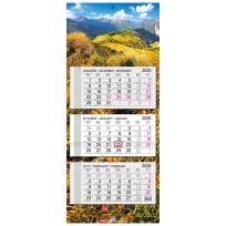 Opakowanie Kalendarz 2026 trójdzielny główka płaska Tatry