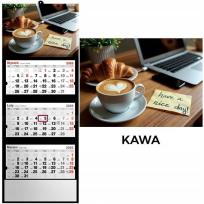 Opakowanie Kalendarz 2026 trójdzielny kawa