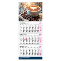 Opakowanie Kalendarz 2026 trójdzielny premium Kawa