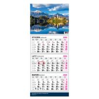 Opakowanie Kalendarz 2026 trójdzielny premium Krajobraz