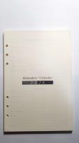 Opakowanie Kalendarz 2026 Wkład do Organizera Terminarz 14,5x21cm WKLORS-08-Weekly