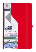 Opakowanie Kalendarz 2027 12 m-cy. Hip hop A5 tygodniowy czerwony