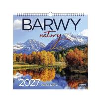 Opakowanie Kalendarz 2027 33x33cm ścienny Barwy natury