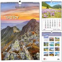 Opakowanie Kalendarz 2027 7 planszowy Tatry