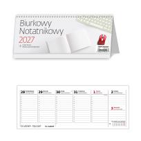 Opakowanie Kalendarz 2027 biurkowy tygodniowy notatnikowy