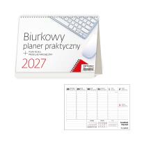 Opakowanie Kalendarz 2027 biurkowy tygodniowy planer