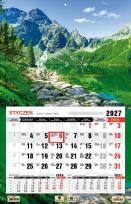 Opakowanie Kalendarz 2027 jednodzielny 3XL Tatry