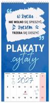 Opakowanie Kalendarz 2027 notatnikowy Plakaty-cytaty
