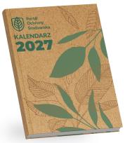 Okładka książki Kalendarz 2027 Ochrony środowiska