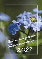 Okładka książki Kalendarz 2027 Rok z ks Twardowskim Niezapominajka