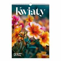 Opakowanie Kalendarz 2027 ścienny A3 Kwiaty
