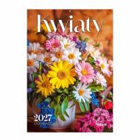 Opakowanie Kalendarz 2027 ścienny A4 Kwiaty