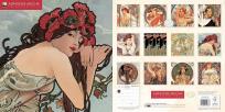 Opakowanie Kalendarz 2027 ścienny kwadrat Alphonse Mucha