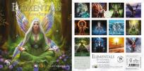 Opakowanie Kalendarz 2027 ścienny mini Elementals Anne Stokes