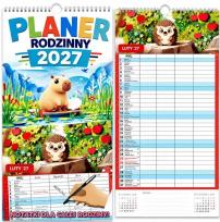 Opakowanie Kalendarz 2027 ścienny rodzinny planer