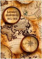 Opakowanie Kalendarz akademicki 2025/2026 A5 tyg. PCV Mapa