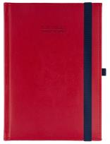 Okładka książki Kalendarz naucz. 2025/26 A5 Nebraska gumka czerw