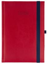 Opakowanie Kalendarz naucz. 2025/26 A5 Nebraska gumka czerw.