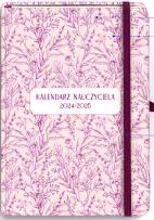 Okładka książki Kalendarz Nauczyciela 2025/2026 A5 TDW Kwiatowy
