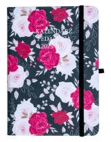 Opakowanie Kalendarz pedagoga 2025/26 B6 tyg Salsa czer-kwiat