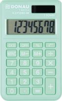Opakowanie Kalkulator kieszonkowy DONAU TECH wym. 97x60x10 mm jasnozielony