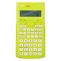 Opakowanie Kalkulator naukowy 12-cyfrowy zielony DELI