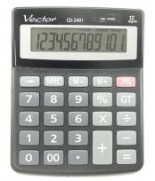 Opakowanie Kalkulator Vector KAV CD-2401 BLK