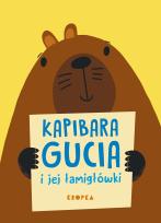 Okładka książki Kapibara Gucia i jej łamigłówki