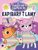 Okładka książki Kapibary i lamy. Magiczne diamenciki