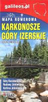Okładka książki Karkonosze, Góry Izerskie - mapa rowerowa