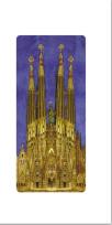 Opakowanie Karnet 12x23cm + koperta Gaudi Sagrada Familia