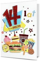 Okładka książki KARNET 14 URODZINY HM-100-762