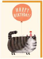 Opakowanie Karnet 229 Urodziny Zrzędliwy kot Grumpy Cat
