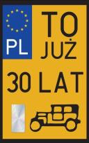 Opakowanie Karnet 2K 30 Urodziny