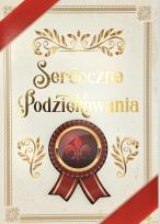 Opakowanie Karnet 3K Podziękowania